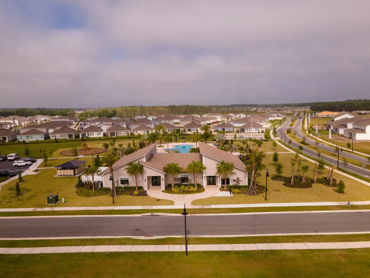 Aerial view of the Storey Creek community